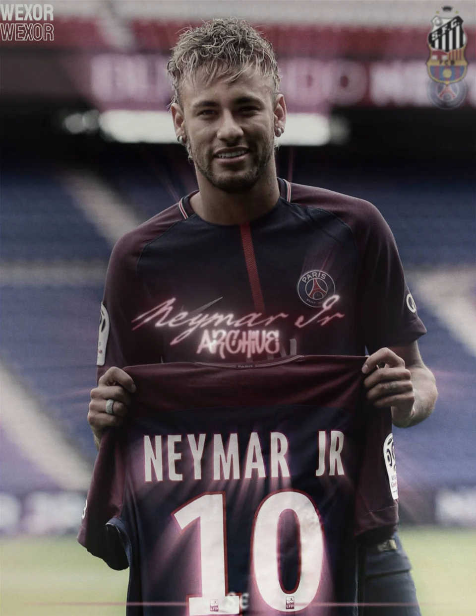 Couverture Neymar Career Premium créée par WEXOR